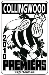 Collingwood 2010 WEG Fridge Magnet FREE POST WITHIN AUSTRALIA